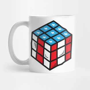 american rubik Mug